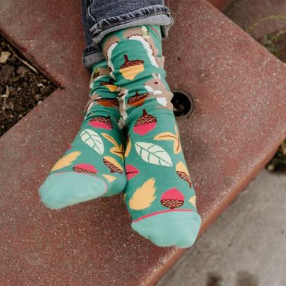 Aw Nuts! Crew Socks
